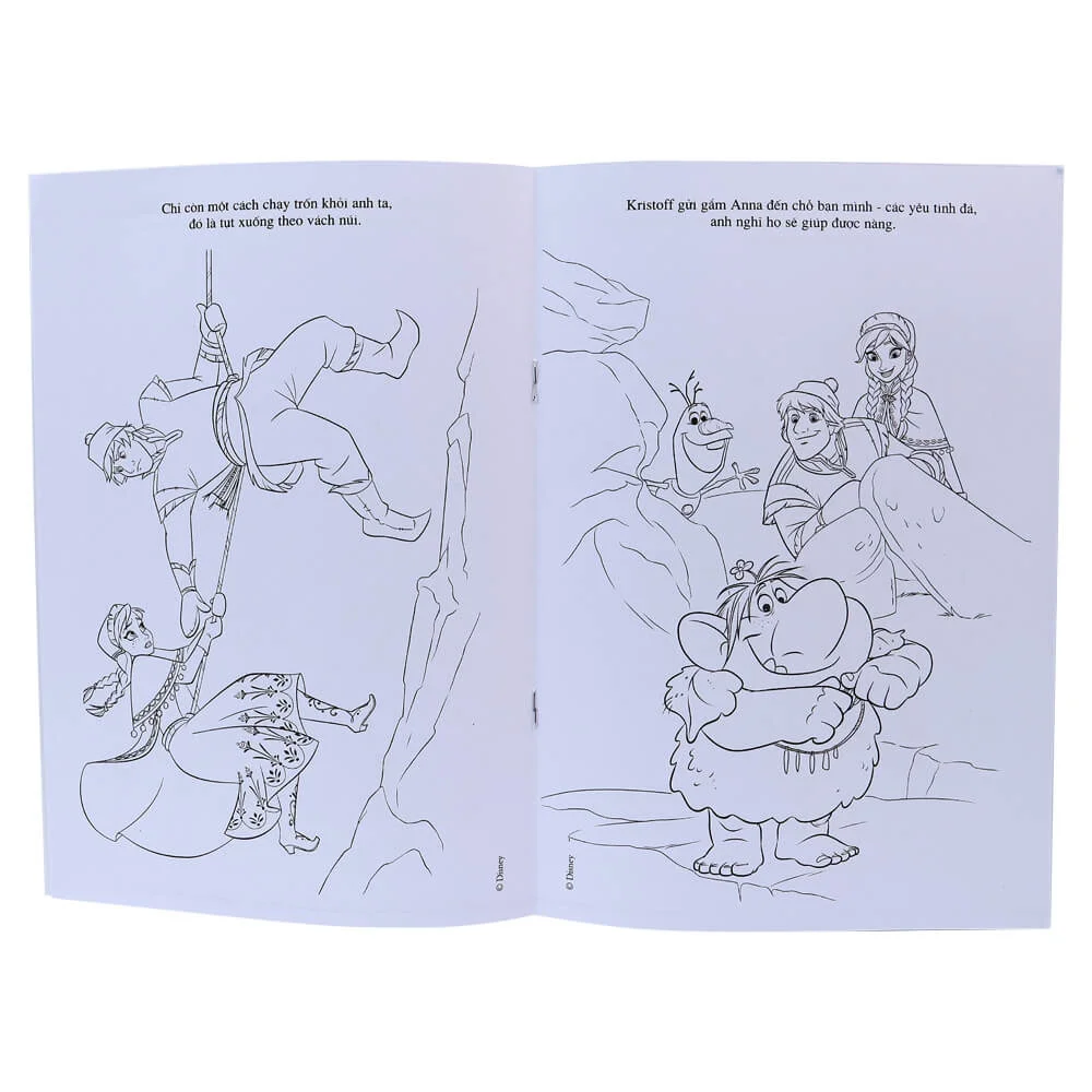Frozen - Tô màu cùng Công chúa Băng Tuyết (Quyển 2)