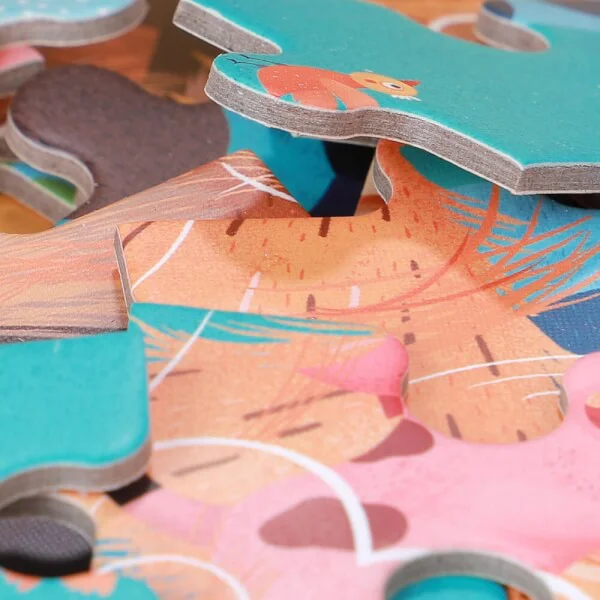 Bộ xếp hình giấy cổ tích Ba chú heo con 36pcs MD3060