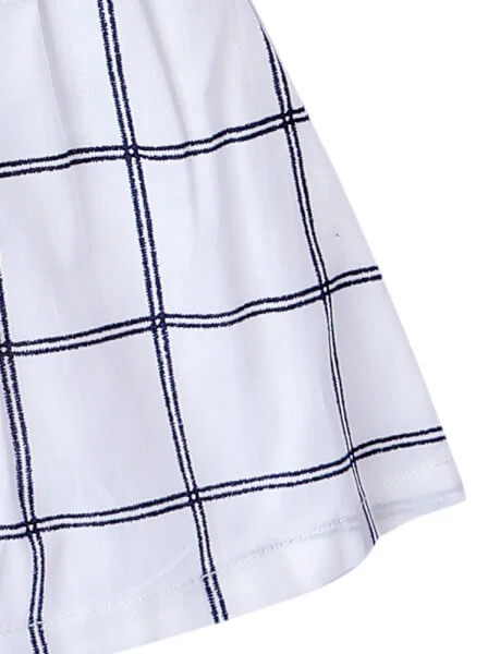 Áo thun bé gái tay ngắn CF G0320002 (Trắng)