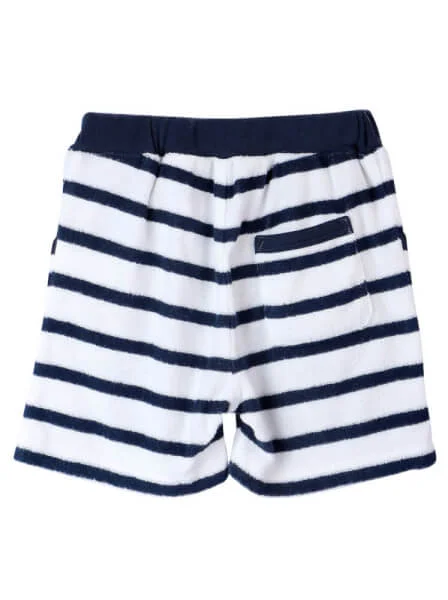 Quần thun bé trai ngắn CF B0320002 (Xanh)