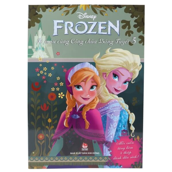 Combo 6 quyển Frozen - Tô màu cùng Công chúa Băng Tuyết