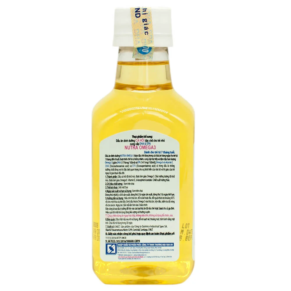 Dầu cá hồi Nutra Omega 3 - 240ml