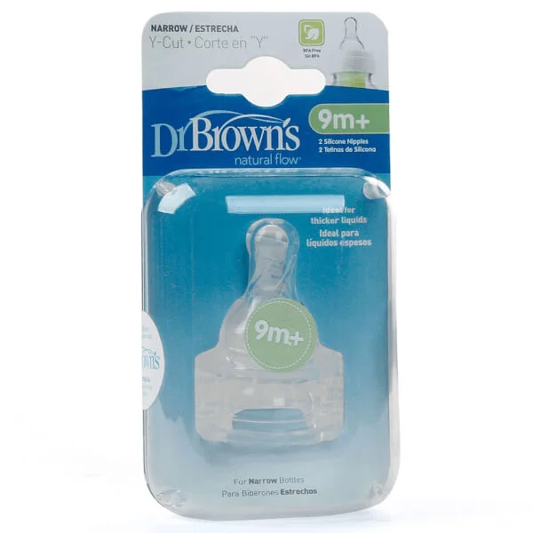 Núm ty bình sữa cổ hẹp Dr Brown