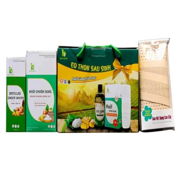 Bộ sản phẩm eo thon sau sinh Bảo Nhiên