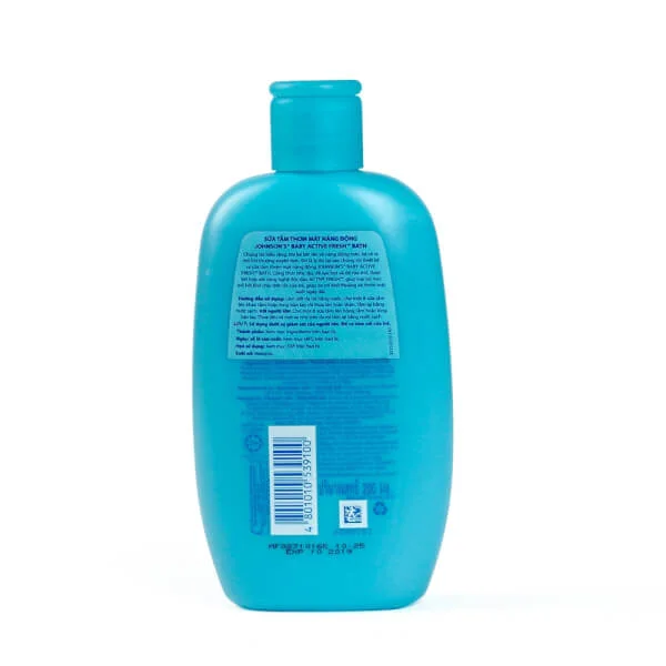 Sữa tắm thơm mát năng động Johnson Baby (200ml)