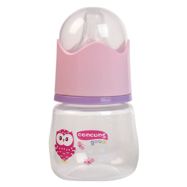 Bình sữa ConCung Good Easy Start nhựa PP BPA Free cổ hẹp 60ml (Hồng)