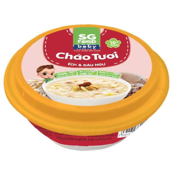 Cháo Tươi Baby ếch đậu ngự 240g