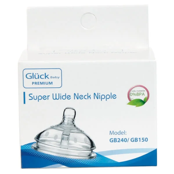 Núm ty silicone Gluck premium (size +)