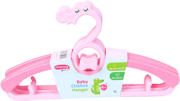 Móc treo đồ đa năng ConCung Good màu hồng