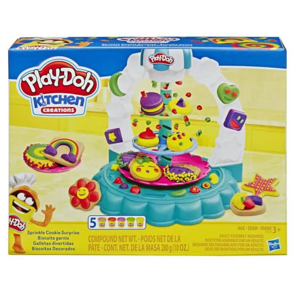 Bộ đồ chơi đất nặn bánh quy rực rỡ Play Doh - E5109