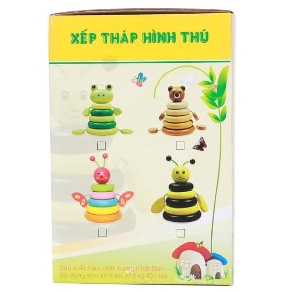 Xếp tháp hình thú - 20168 (NH)