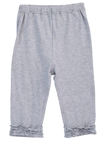 Quần thun bé gái dài CF G0320017 Xám