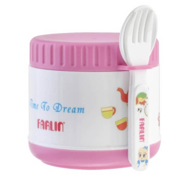 Bình giữ ấm thức ăn Farlin 300ml BF-228B (hồng)