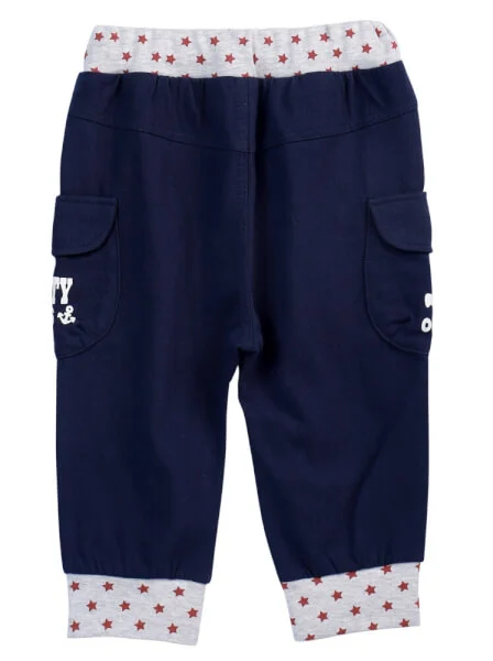 Quần thun bé trai dài CF B0320006 (2Y,Xanh đen)