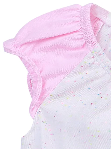 Áo thun bé gái tay ngắn CF G0320031 Trắng