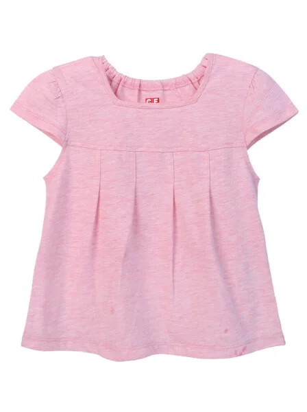 Áo thun bé gái tay ngắn CF G0320007 Hồng