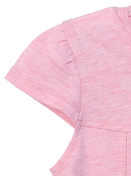 Áo thun bé gái tay ngắn CF G0320007 Hồng