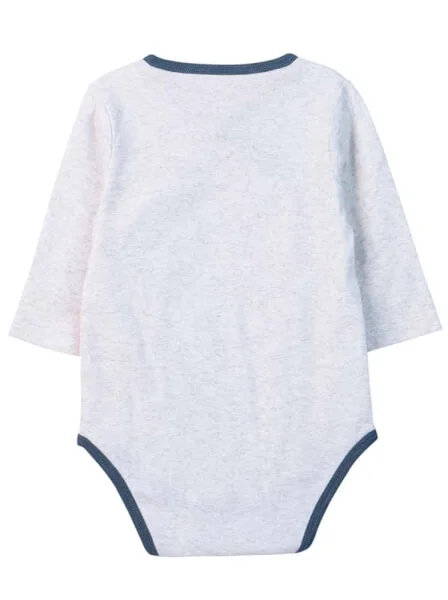 Body bé trai tam giác CF B0420035 (12M,Xám nhạt)