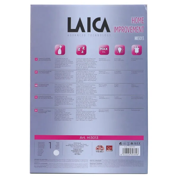 Máy tạo độ ẩm Laica HI3013
