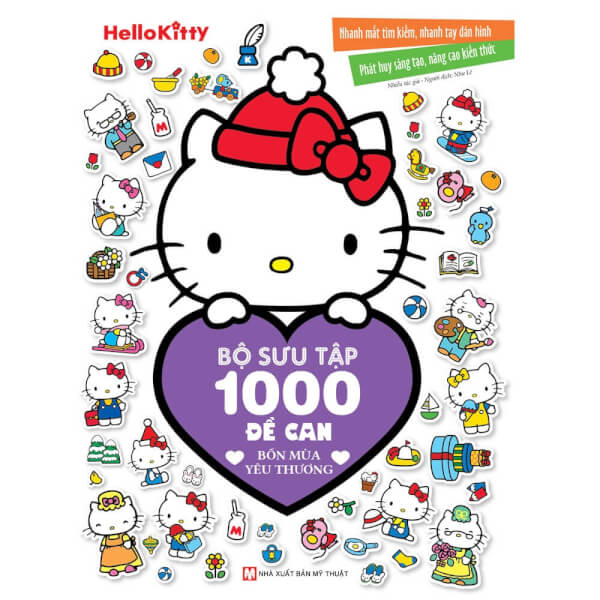 40_Hello Kitty - BST 1000 đề can - Bốn Mùa Yêu Thương