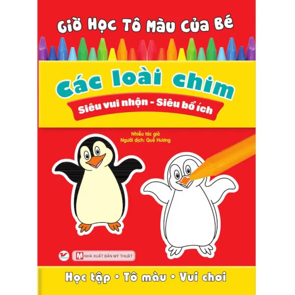 18_Giờ Học Tô Màu Của Bé - Các Loài Chim