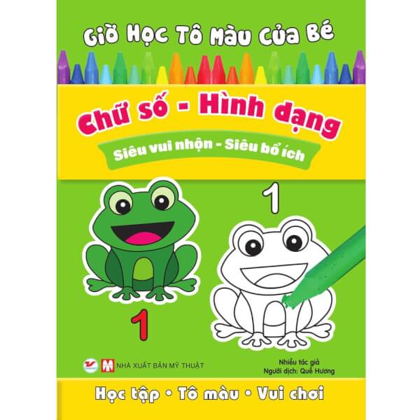 18_Giờ Học Tô Màu Của Bé - Chữ Số - Hình Dạng