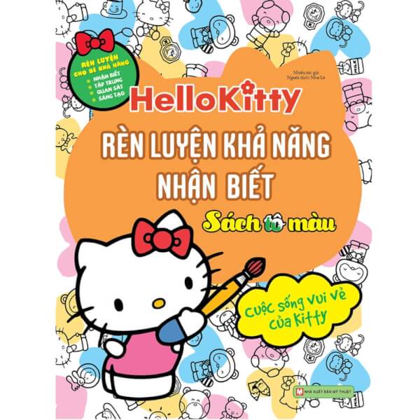 30_Hello Kitty - RLKN nhận biết (tô màu) Cuộc sống vui vẻ của Kitty