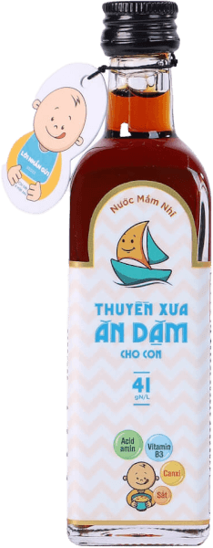 Nước Mắm Nhĩ Thuyền Xưa Ăn Dặm Cho Con 41N