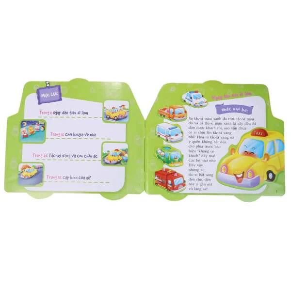 Xe tắc-xi nhanh nhẹn (Sách Kim Đồng)