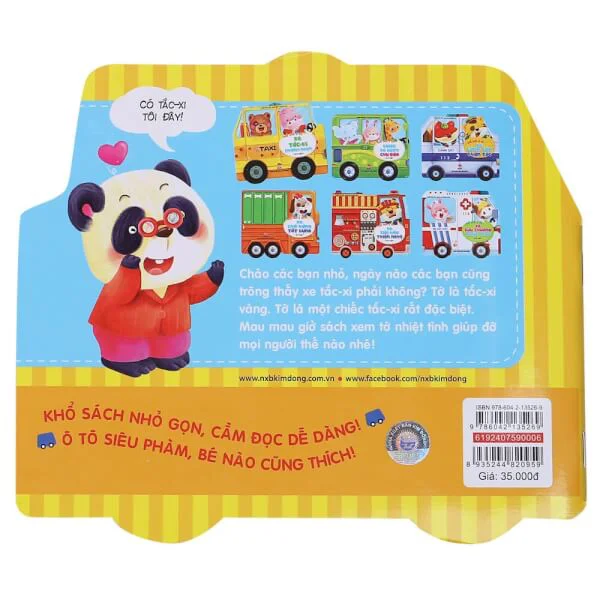 Xe tắc-xi nhanh nhẹn (Sách Kim Đồng)