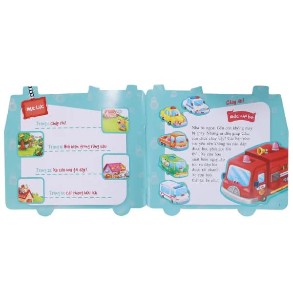 Xe cứu hoả thiện nghệ (Sách Kim Đồng)