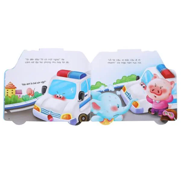Xe cảnh sát thần tốc (Sách Kim Đồng)