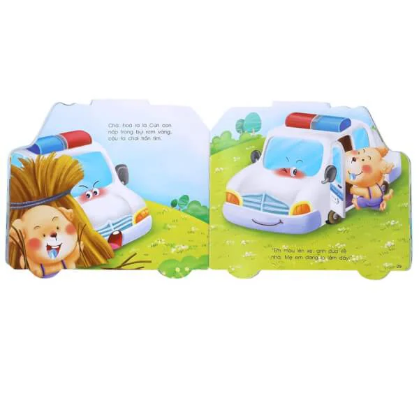 Xe cảnh sát thần tốc (Sách Kim Đồng)