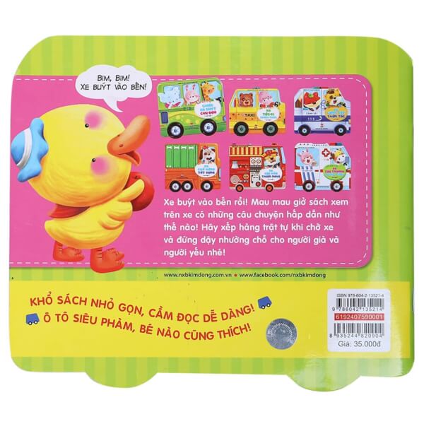 Chiếc xe buýt chu đáo (Sách Kim Đồng)