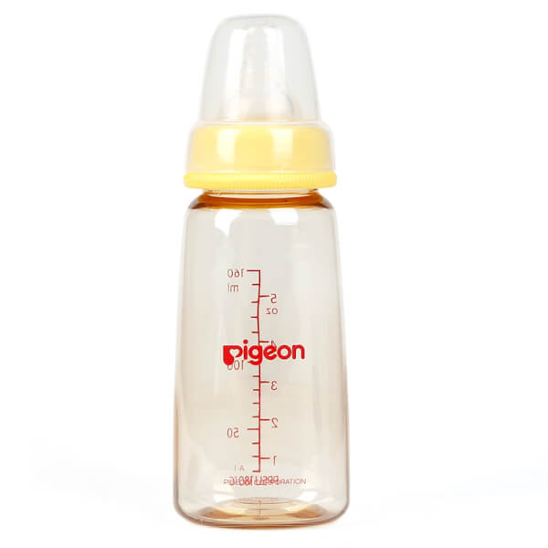 Combo 2 Bình sữa Pigeon nhựa PPSU cổ hẹp 160ml