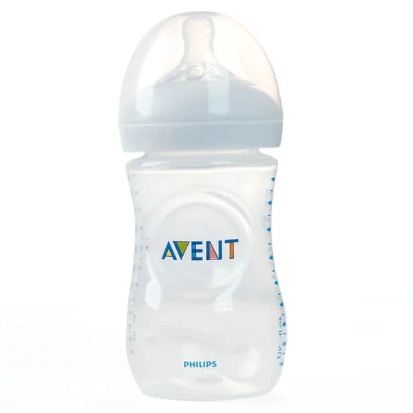 Combo 2 Bình sữa Philips Avent Natural nhựa PP BPA Free cổ rộng mô phỏng tự nhiên 260ml (SCF693/13)