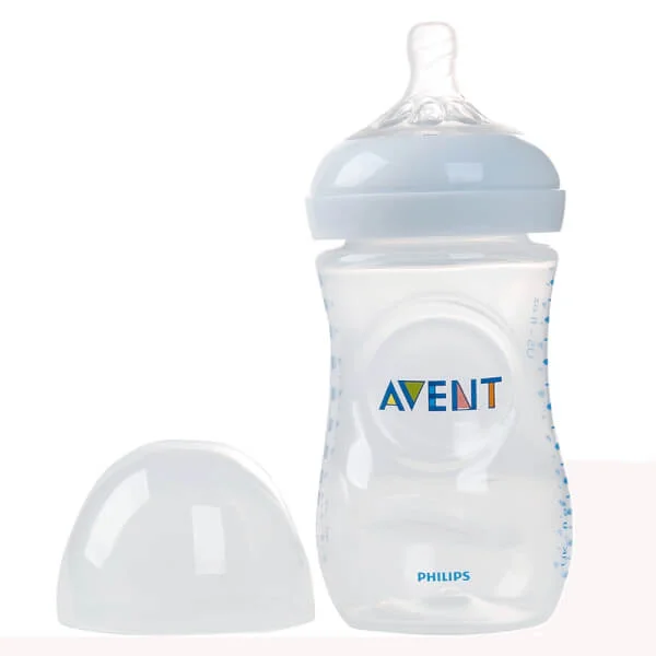 Combo 2 Bình sữa Philips Avent Natural nhựa PP BPA Free cổ rộng mô phỏng tự nhiên 260ml (SCF693/13)