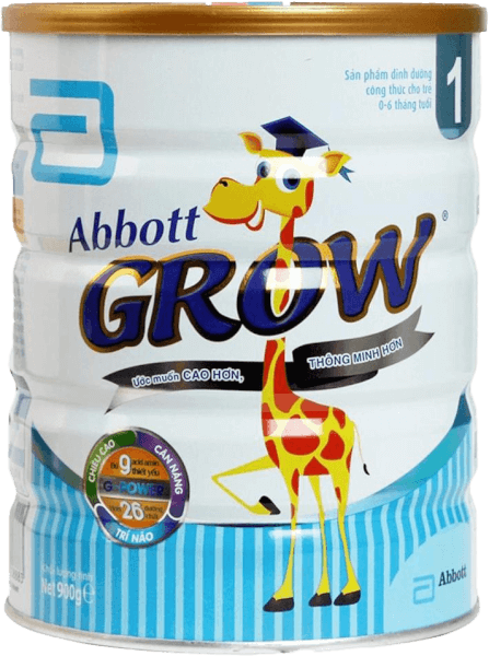 Sữa Abbott Grow 1 900g (0-6 tháng)