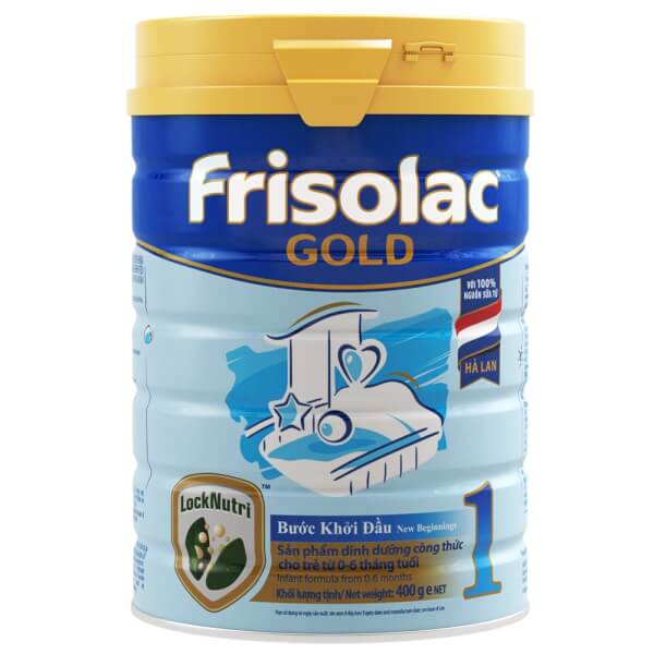 Sữa Frisolac Gold số 1 400g (0-6 tháng)