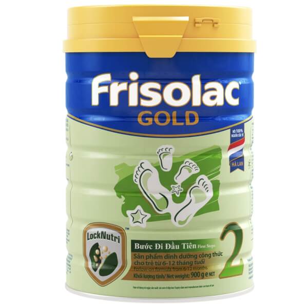 Sữa Frisolac Gold số 2 900g (6-12 tháng)