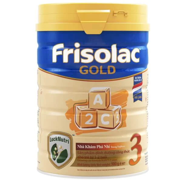 Sữa Frisolac Gold số 3 900g (1-2 tuổi)