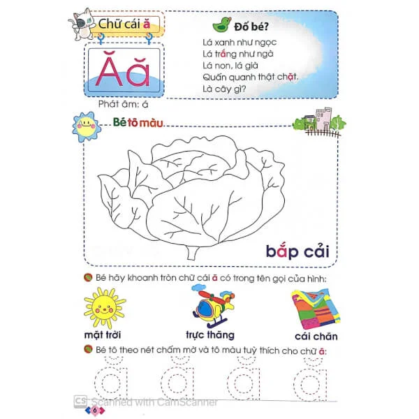 Bé vào lớp 1 - Vở bé nhận biết & làm quen chữ cái (4 - 5T) B9.5