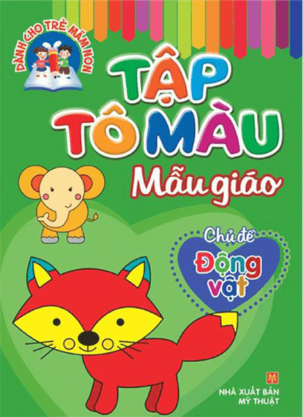 Tập tô màu mẫu giáo - Chủ đề Động vật B7.5