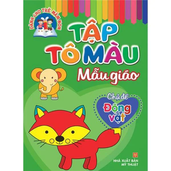 Tập tô màu mẫu giáo - Chủ đề Động vật B7.5