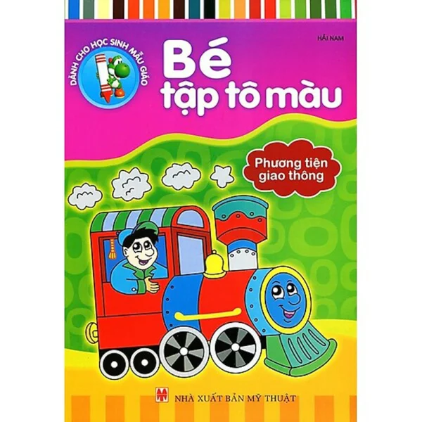 Bé tập tô màu - Phương tiện giao thông B10