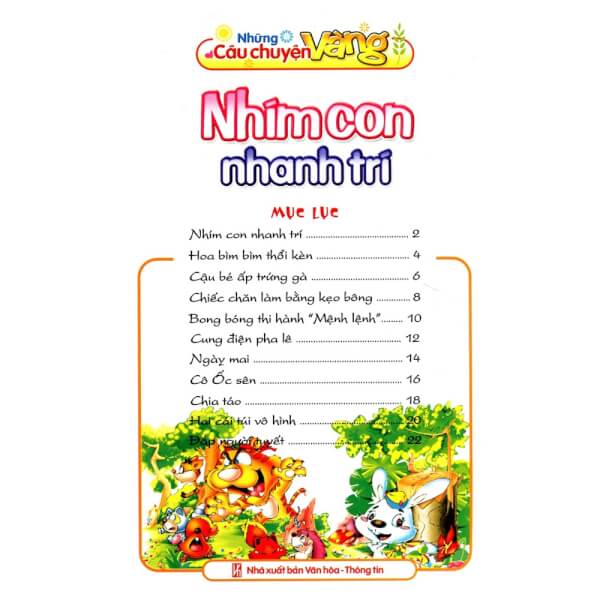 Những câu chuyện vàng - Nhím con nhanh trí B15