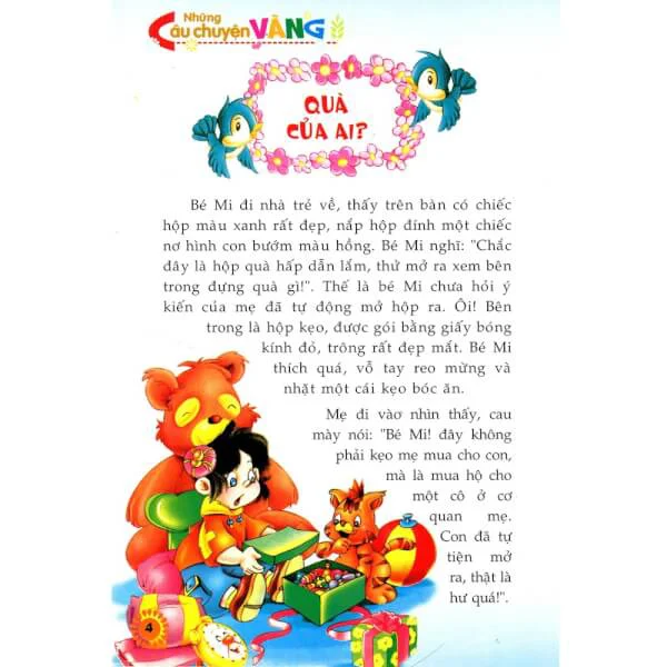 Những câu chuyện vàng - Sư tử biết nhận lỗi B15