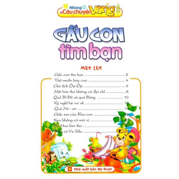 Những câu chuyện vàng - Gấu con tìm bạn B15