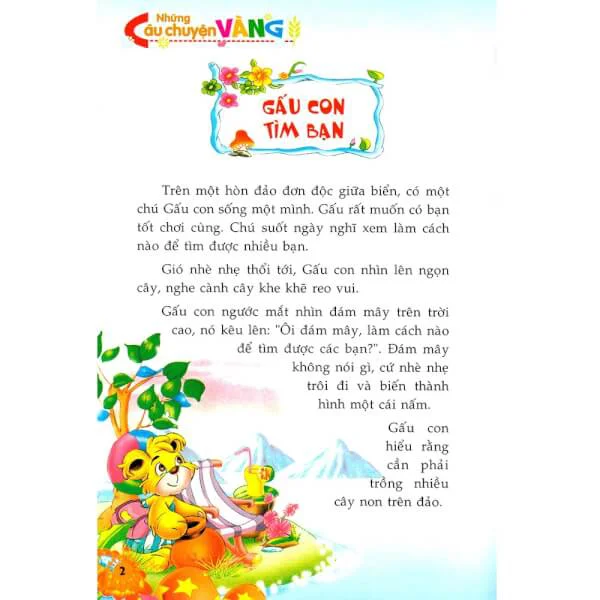 Những câu chuyện vàng - Gấu con tìm bạn B15