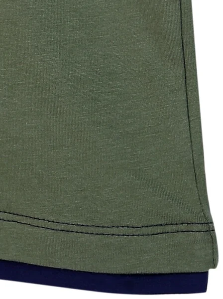 Áo thun bé trai tay ngắn CF B0520012 Xanh